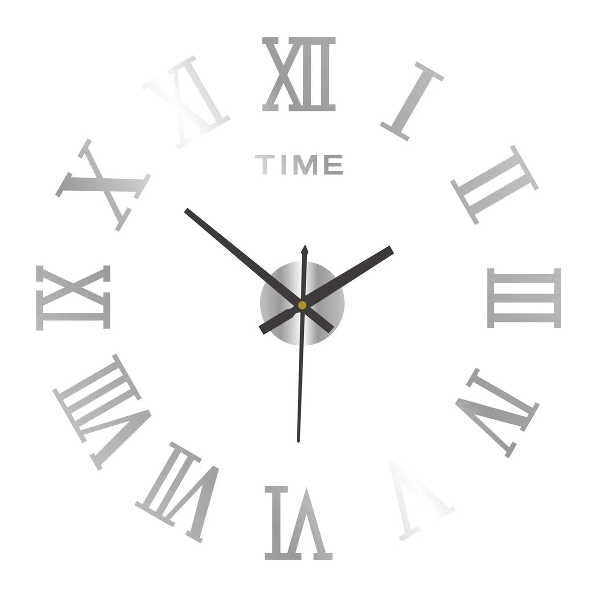 3D Acrylic Wall Clock mit römischen Ziffern