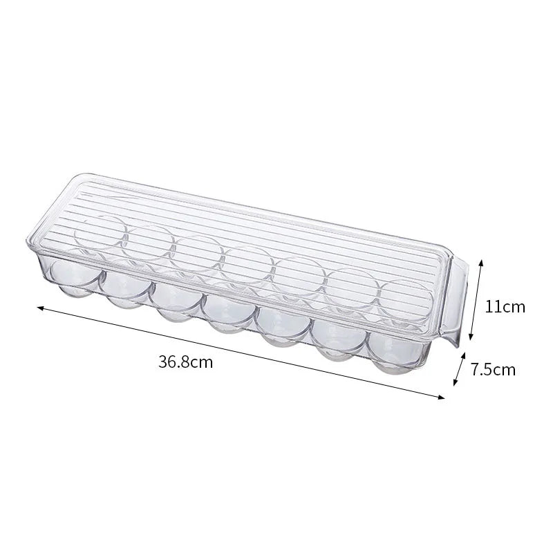 Transparent Refrigerator Storage Box