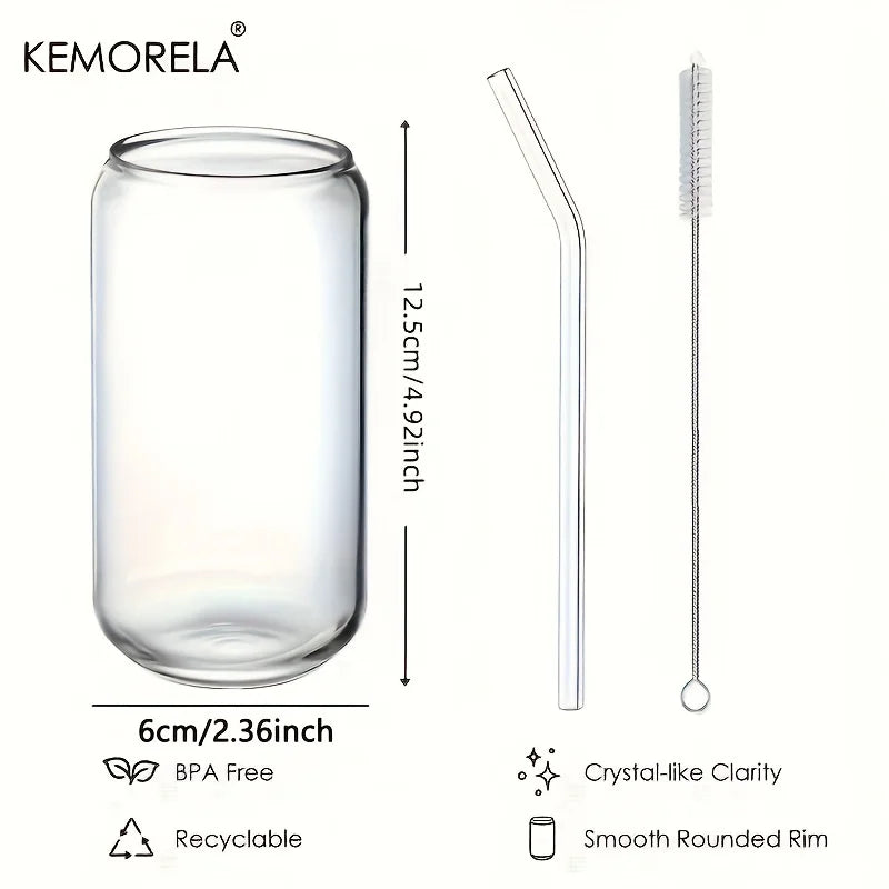 Stylisches 4er Set Trinkgläser aus hochwertigem Glas