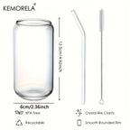 Stylisches 4er Set Trinkgläser aus hochwertigem Glas