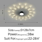 Elegante LED-Deckenleuchte
