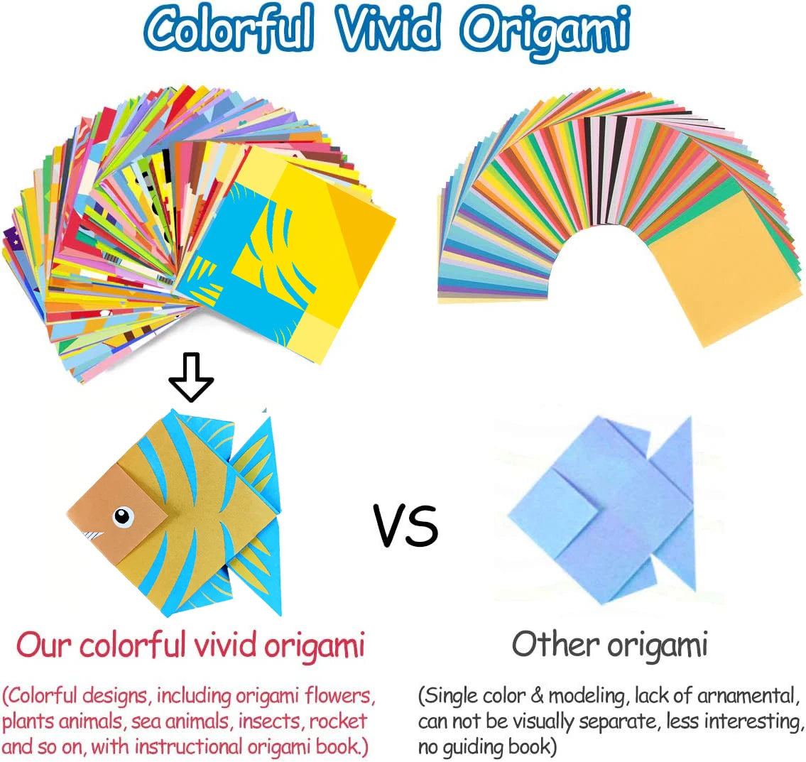 Origami Set mit 30/96 Blättern