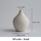 Elegante Keramik-Vase