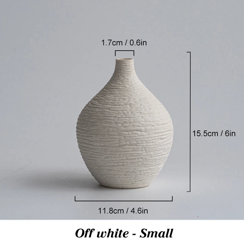 Elegante Keramik-Vase
