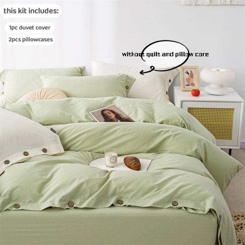 Luxurious 100% cotton bed linen set