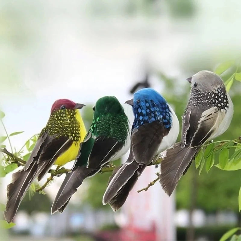 Realistischer Kunstvogelortament