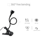 Flexible LED-Clip-Tischleuchte