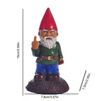 Humorvolle Gartenfigur