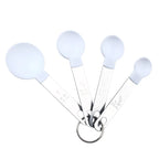 Praktisches 4-teiliges Messbecher- und Messlöffel-Set