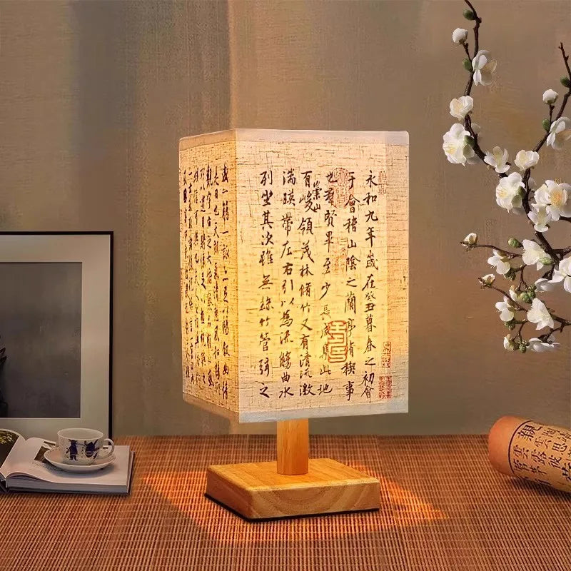 Tischlampe im chinesischen Stil