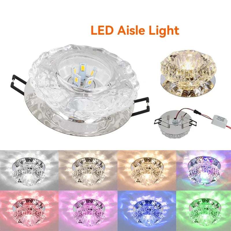 Farbfrohe LED-Deckenleuchte