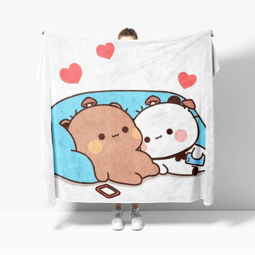 Bubu-Dudu-Flanell-Wohndecke