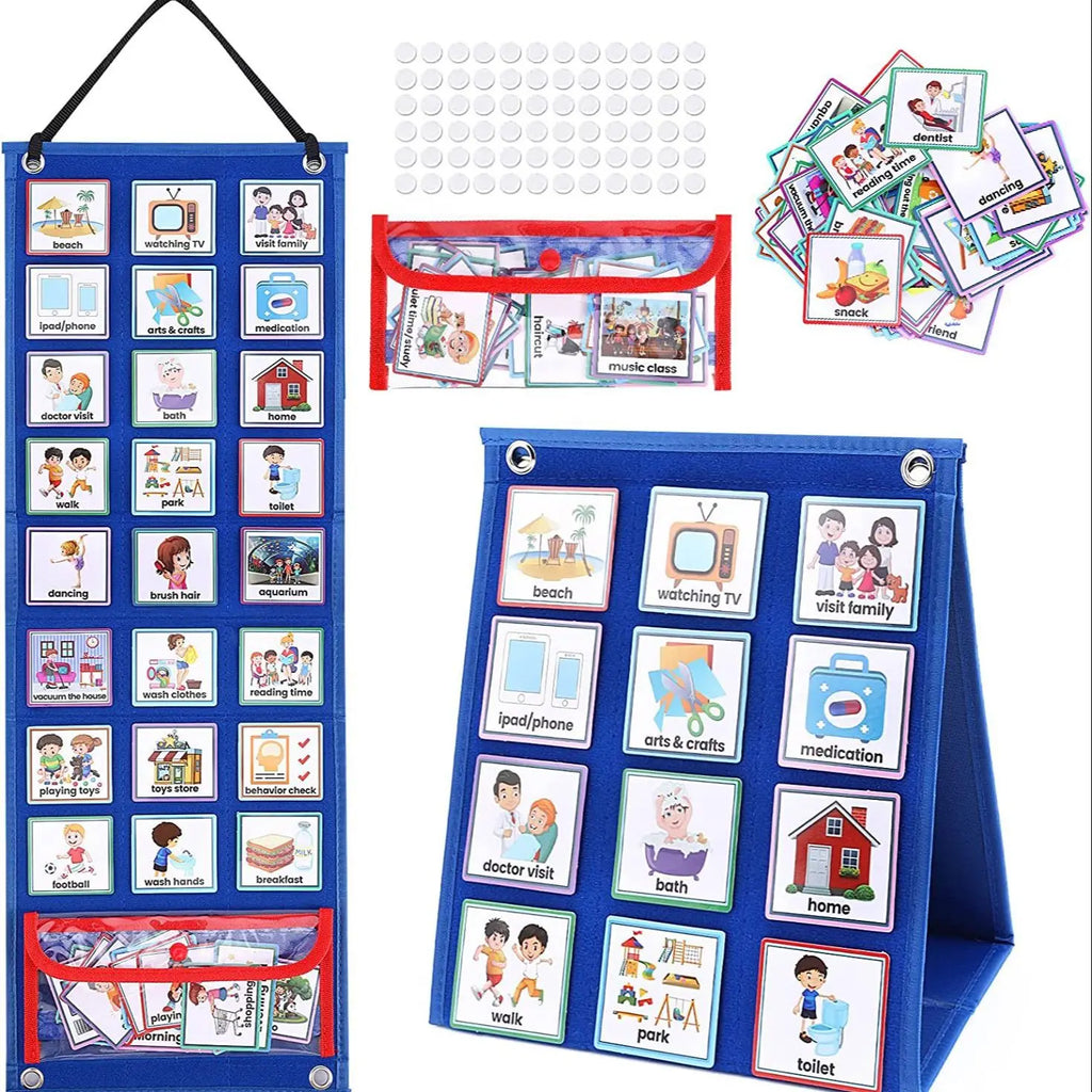Visuelles Tagesablauf-Plan für Kinder
