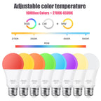 Zigbee E27 LED-Lampe mit