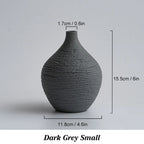 Elegante Keramik-Vase