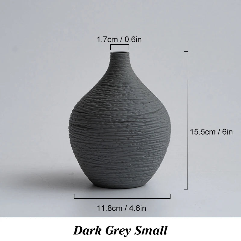 Elegante Keramik-Vase