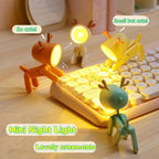 Mini-LED-Nachtlicht und faltbare Schreibtischlampe