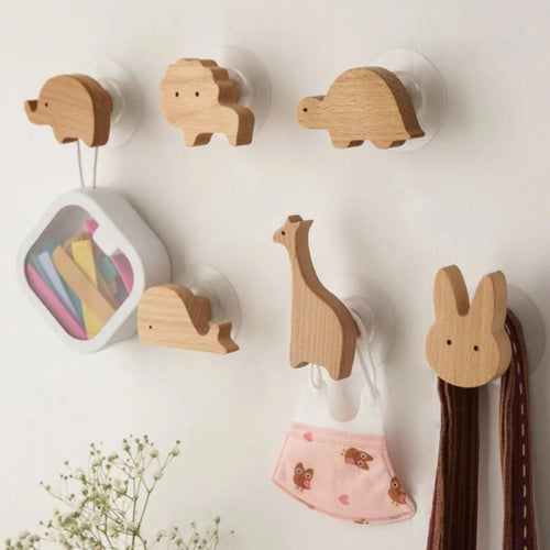 Charming wooden hooks