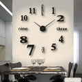 Moderne 3D-Wanduhr aus Acryl