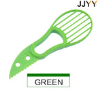 JJYY 3-in-1 Avocado-Werkzeug aus hochwertigem Kunststoff