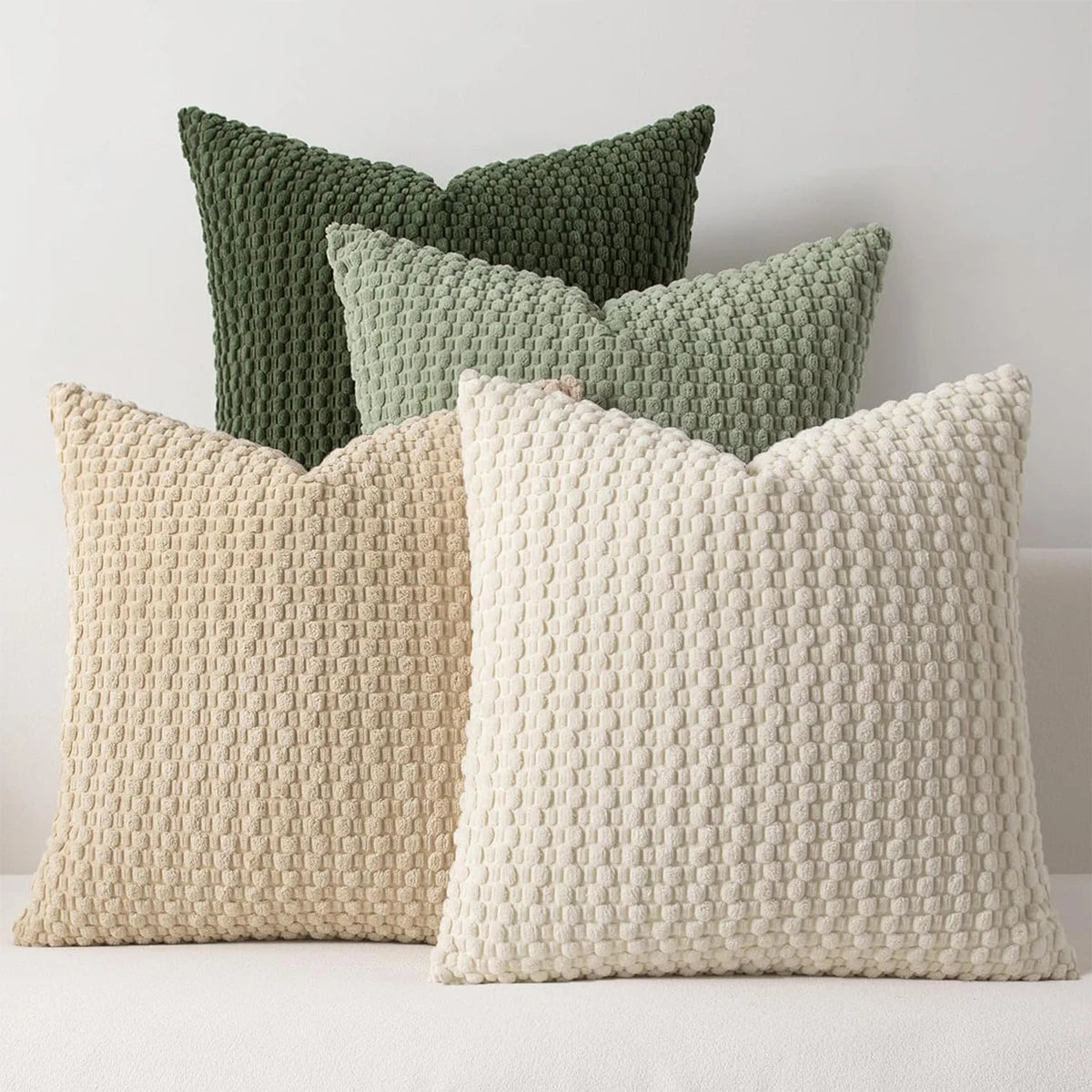 Elegantes Boho-Kissenbezug-4erSet