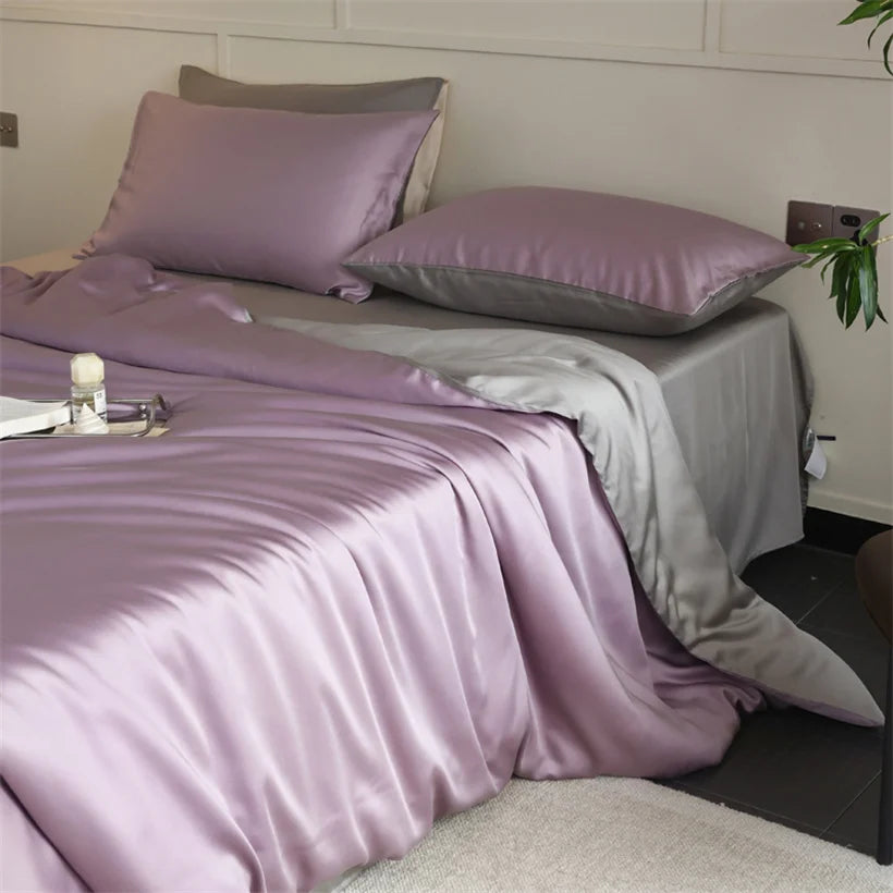 Premium Mulberry Seide Bettwäsche Set