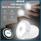 مصباح ليلي LED ذكي مزود بمستشعر حركة PIR
