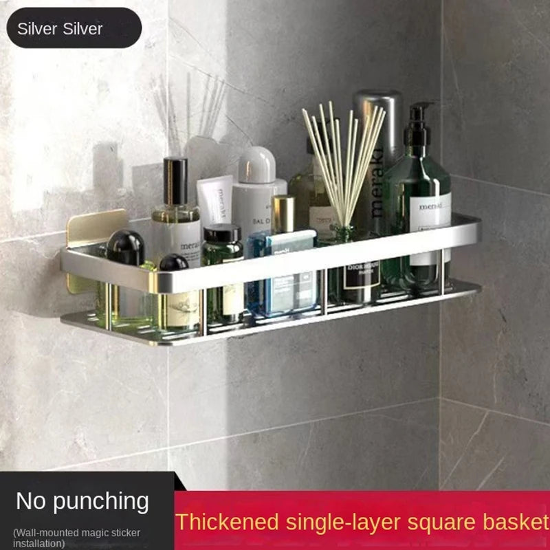 Wandmontiertes Badezimmer-Organizer-Regal