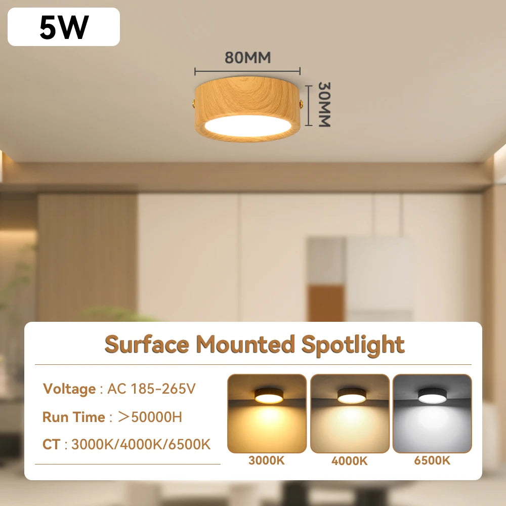 Elegante GX53 LED-Deckenleuchte