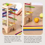 Montessori-inspiriertes Holzspiel