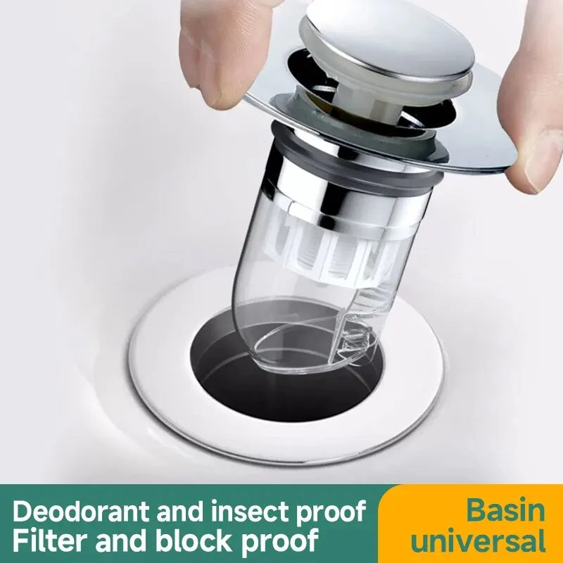 Universal Basin Pop-up Drain Filter