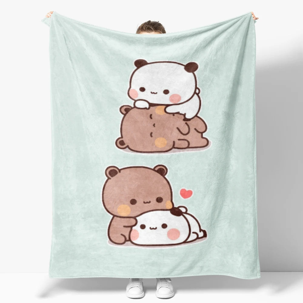 Bubu-Dudu-Flanell-Wohndecke