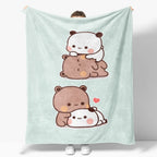 Bubu-Dudu-Flanell-Wohndecke