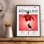 Modernes Fußball-Poster