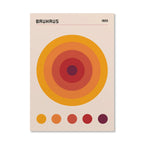 Modernes Abstract-Kunstdruck-Set