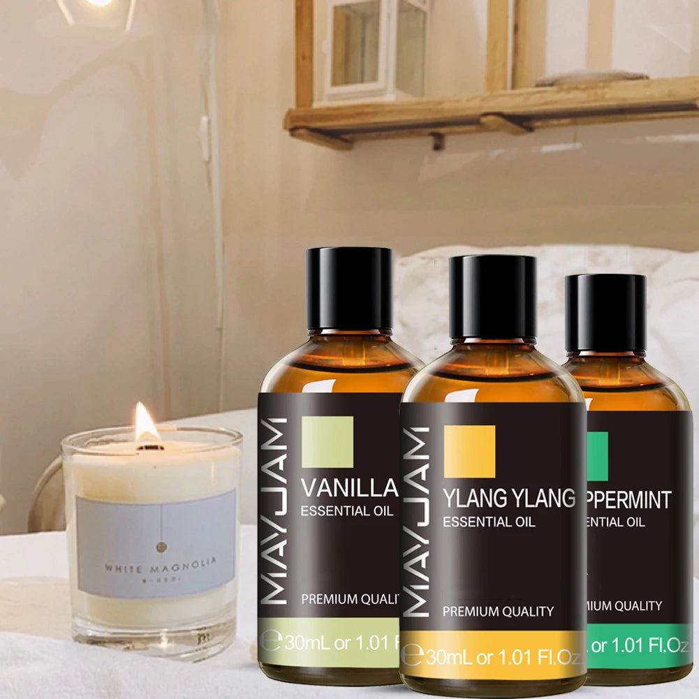 MAYJAM Ätherische Öle – 30 ml reine Pflanzenextrakte