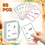 28er Set Arabische Lernkarten