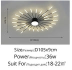 Elegante LED-Deckenleuchte