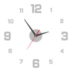 Moderne 3D Wanduhr