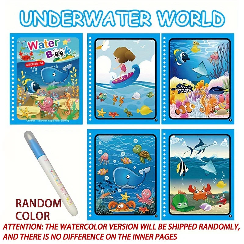 Universe-Zauberbuch für Wassermalerei