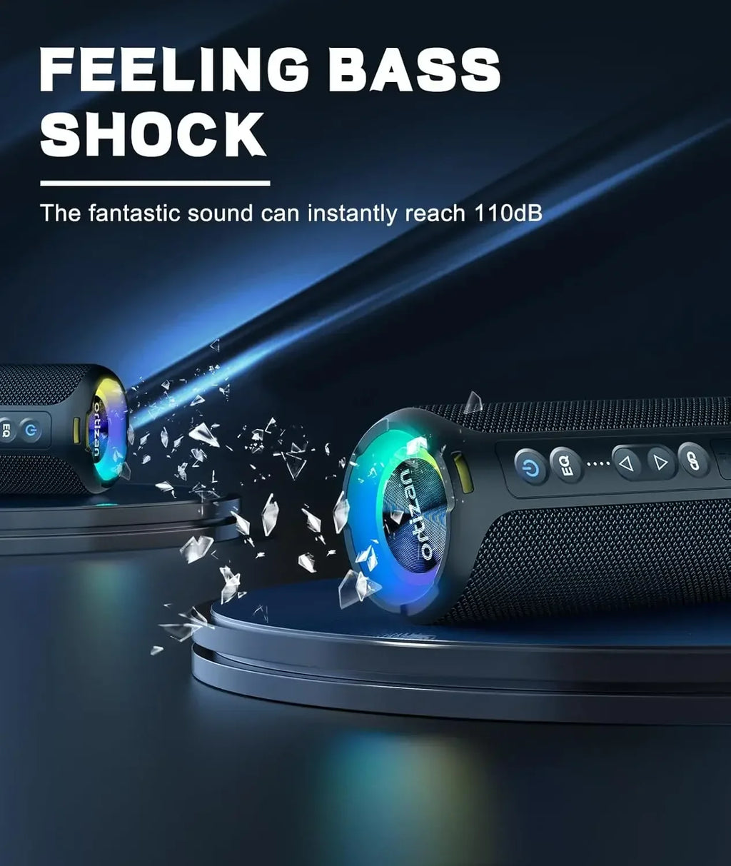 Ortizan Portable Bluetooth Speaker