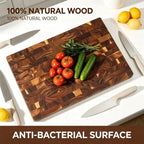 Premium End-Grain Schneidebrett-Set