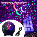RGB Nachtlicht mit Sternenprojektion für Kinderzimmer