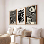 Modernes Abstract-Kunstdruck-Set