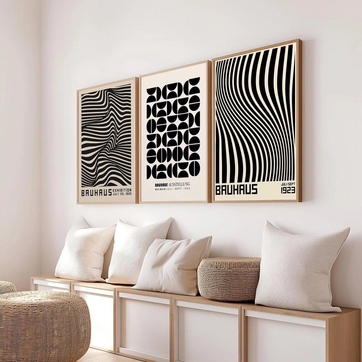 Modernes Abstract-Kunstdruck-Set