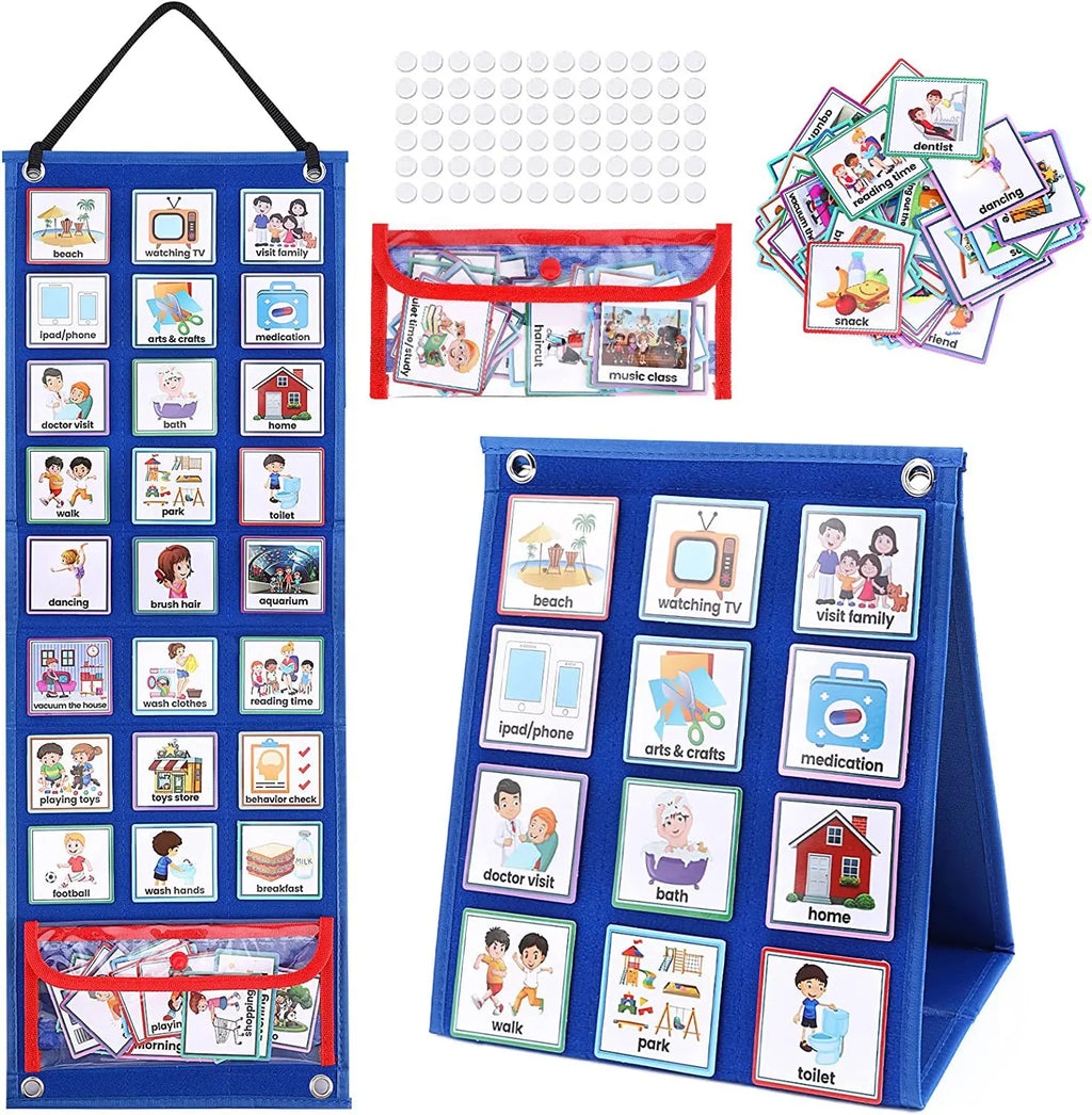 Visuelles Tagesablauf-Plan für Kinder
