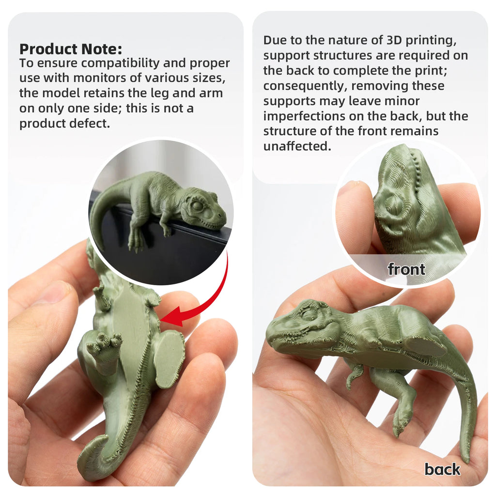 Süße 3D-gedruckte T-Rex-Figürchen