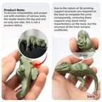 Süße 3D-gedruckte T-Rex-Figürchen