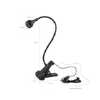 Flexible LED-Clip-Tischleuchte