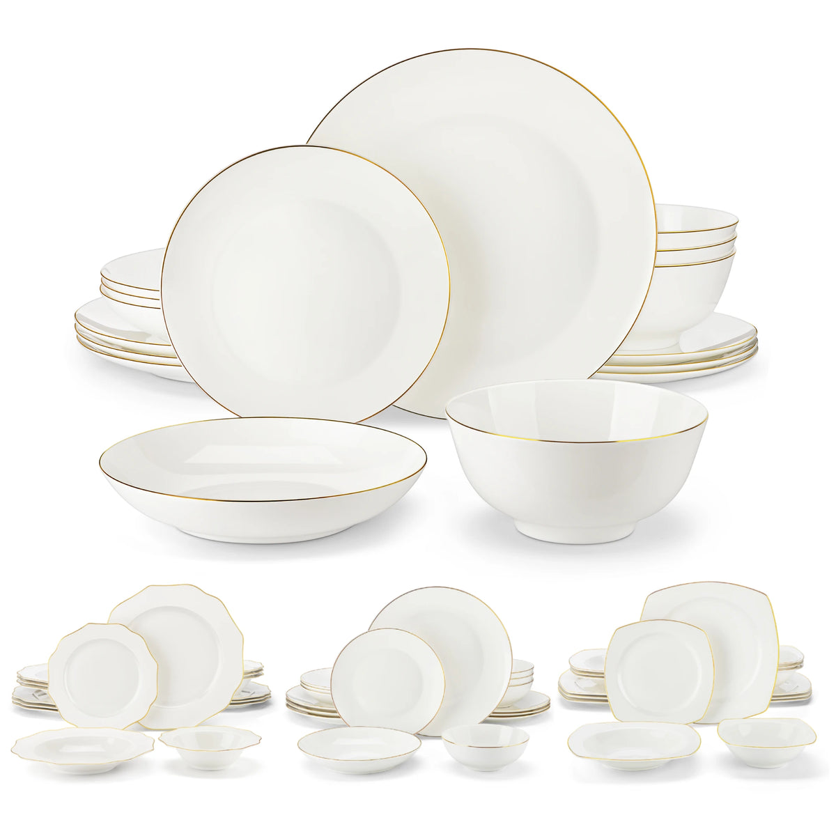 Elegantes Malacasa Tafelservice
